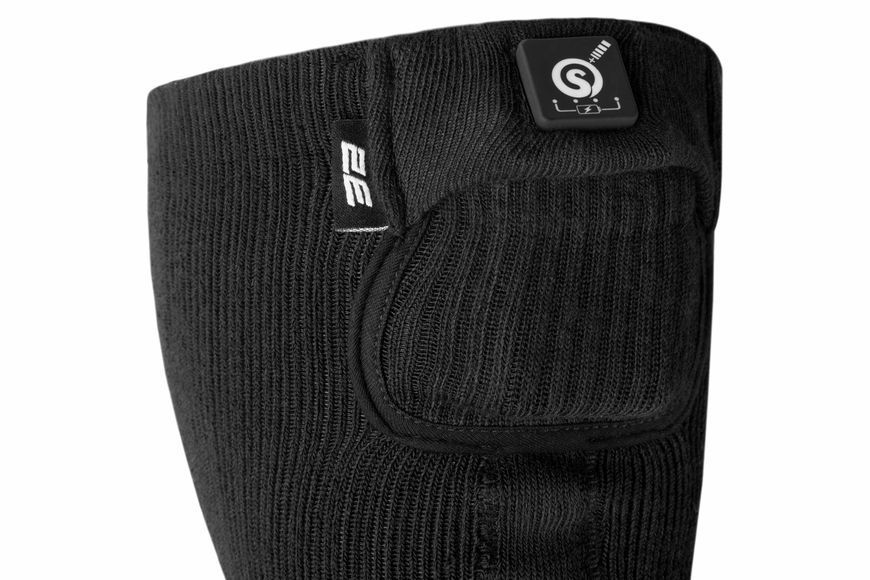 Шкарпетки з підігрівом 2E Tactical Race Plus Black високі, розмір S 2E-HSRCPS-BK фото