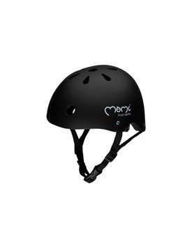 Детский велосипедный шлем MoMi MIMI Mat Black 117218027 фото
