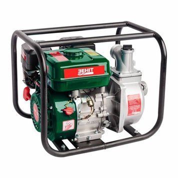 Мотопомпа бензинова ZENIT ЗМП-50 v2.0, 30м3/г (500л/хв), 6.5к.с, 21кг 853425 фото