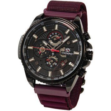 Forsining Finance Wine Red, 2 ремешка 2226 фото