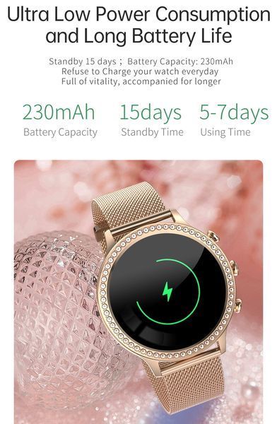 Смарт-годинник Smart IQ Girl Gold 1196 фото