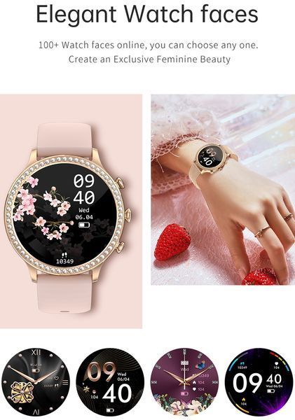 Смарт-годинник Smart IQ Girl Gold 1196 фото