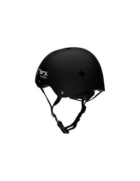 Детский велосипедный шлем MoMi MIMI Mat Black 117218027 фото