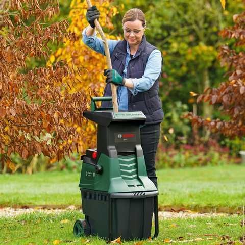 Подрібнювач садовий Bosch AXT 25 D 2500Вт 40мм 31.3кг фреза низькошумний 0.600.803.103 фото