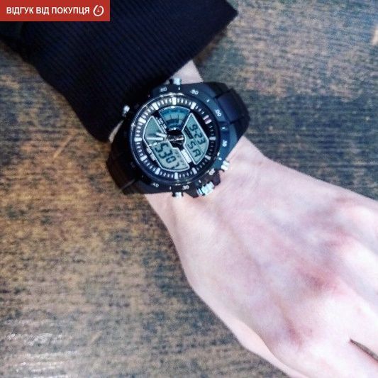 Часы Skmei Shark Black 1016 1016 фото