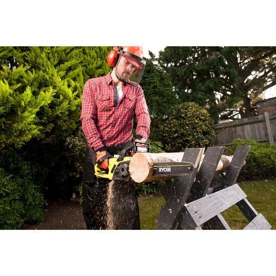 Пила цепная Ryobi RCS2340B, 2300Вт, Oregon 40см, 3/8", 4.8кг 5133004340 фото