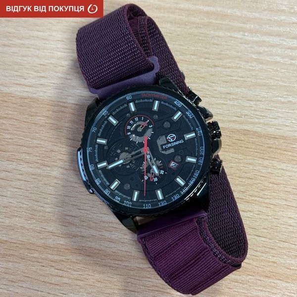 Forsining Finance Wine Red, 2 ремінці 2226 фото