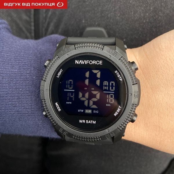 Годинник Naviforce Europe Black 1628 фото