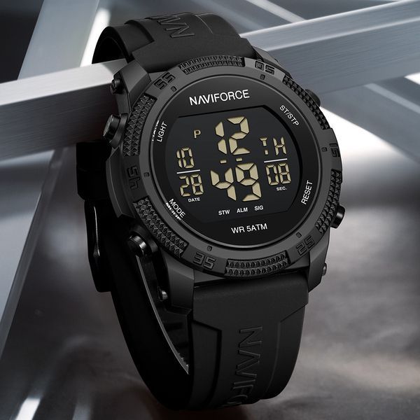 Годинник Naviforce Europe Black 1628 фото