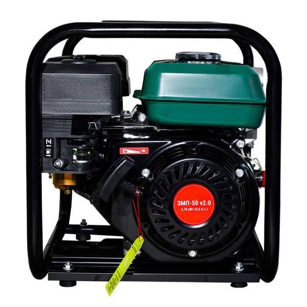 Мотопомпа бензинова ZENIT ЗМП-50 v2.0, 30м3/г (500л/хв), 6.5к.с, 21кг 853425 фото