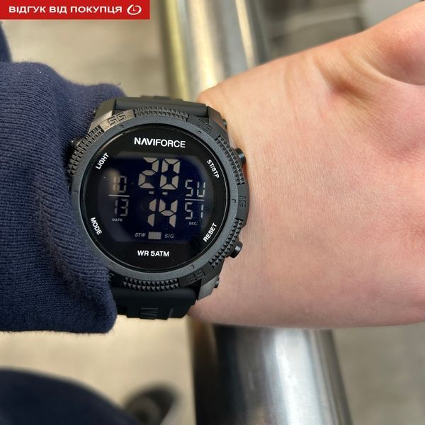 Годинник Naviforce Europe Black 1628 фото