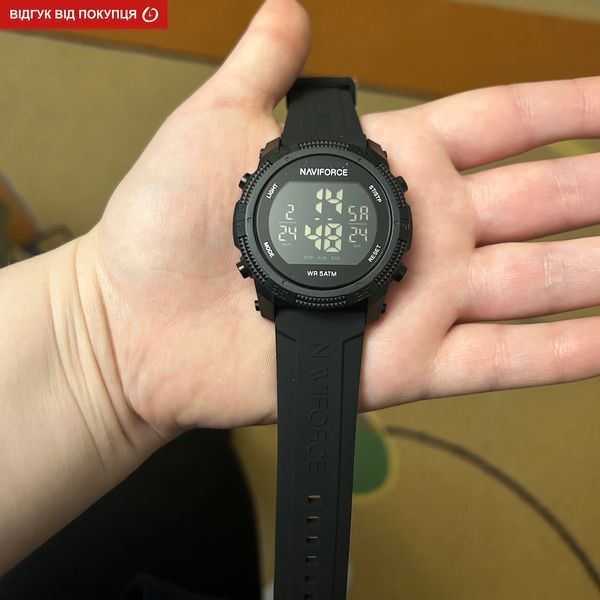 Годинник Naviforce Europe Black 1628 фото