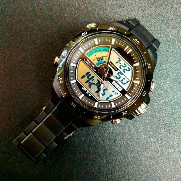 Часы Skmei Shark Black 1016 1016 фото