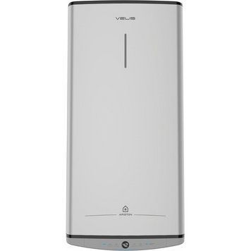Водонагреватель электрический плоский слим Ariston VELIS TECH 50 EU, 50л, 2*1,5кВт, универсальный монтаж, электронное управление, B, Италия, Серый 3100917 фото