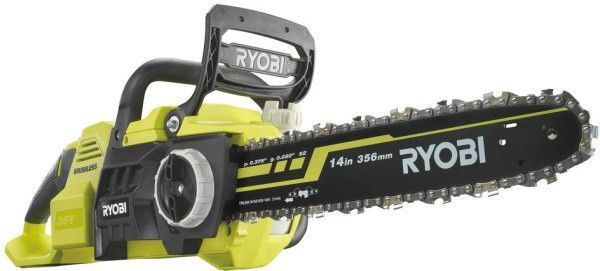 Пила ланцюгова акумуляторна Ryobi RY36CSX35A-0 36В MAX POWER шина 35см Oregon безщіткова 5.1кг без АКБ та ЗП 5133004595 фото
