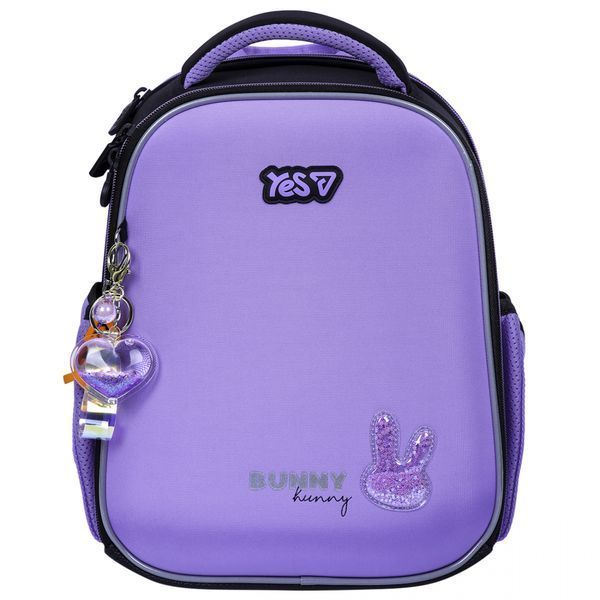 Рюкзак школьный каркасный Yes Shiny Bunny H-100S 550204 фото