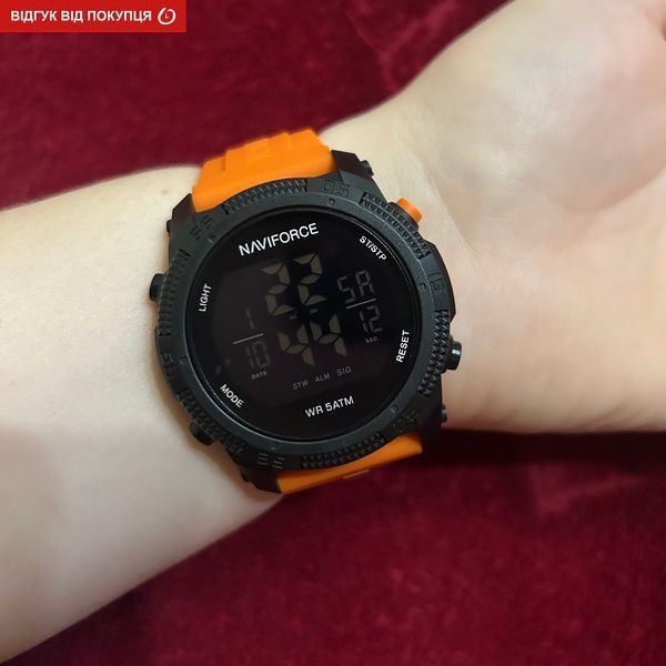 Часы Naviforce Europe Orange 1629 фото
