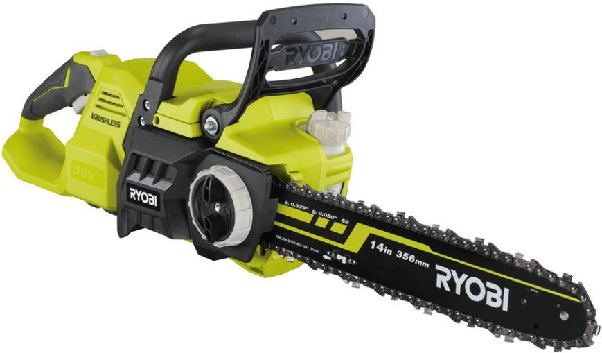 Пила ланцюгова акумуляторна Ryobi RY36CSX35A-0 36В MAX POWER шина 35см Oregon безщіткова 5.1кг без АКБ та ЗП 5133004595 фото